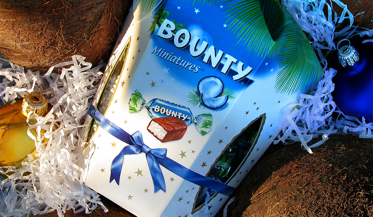 Bounty. Дизайн подарочной упаковки
