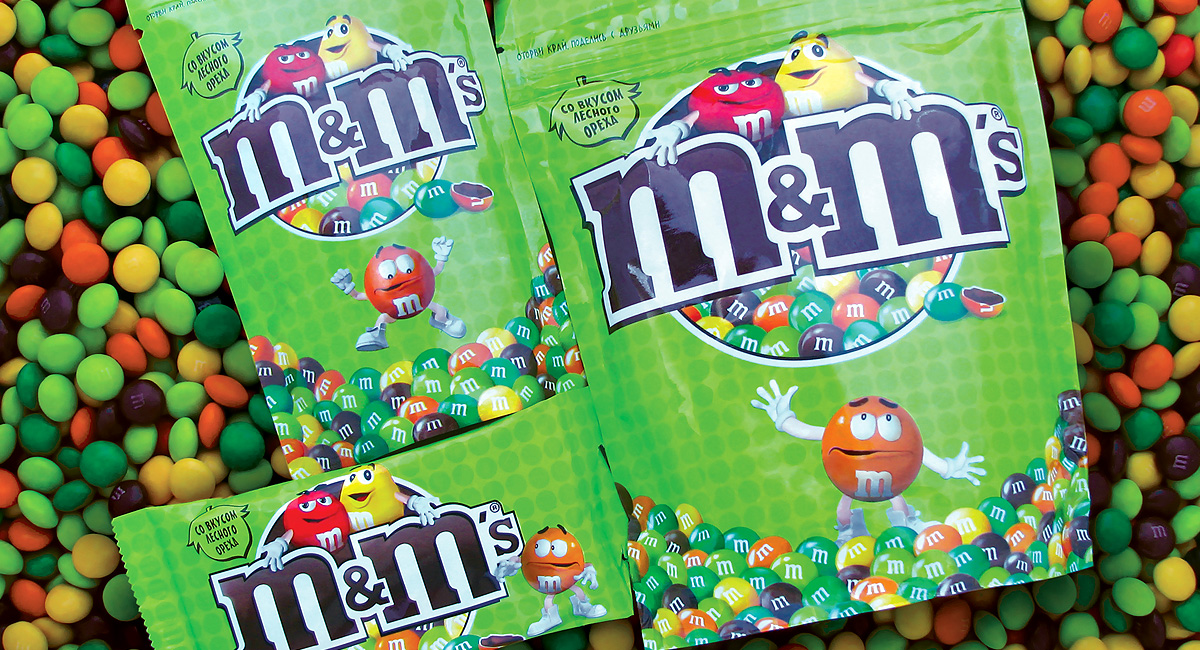 M&M's  .  