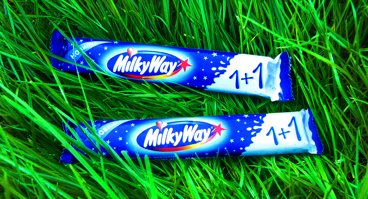 Milky Way 1+1. Дизайн упаковки